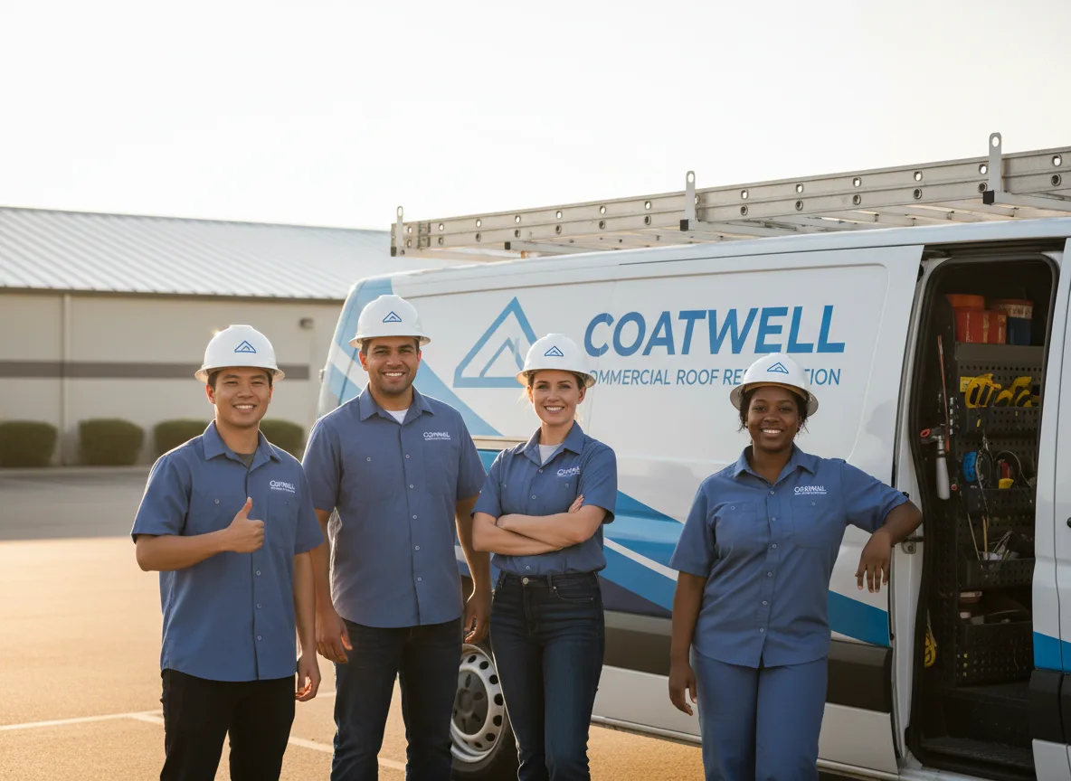 Commercial roof coating company in Mellette, SD